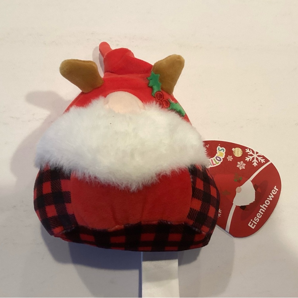 Squishmallows Holiday Theme Plush Toy, Eisenhower, 4.5”, New With Tag
